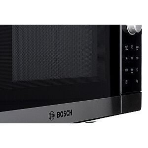 Mikroviļņu krāsns Bosch Serie 2 FFL023MS2 Galda mikroviļņu krāsns Solo 20 L 800 W melns, nerūsējošais tērauds