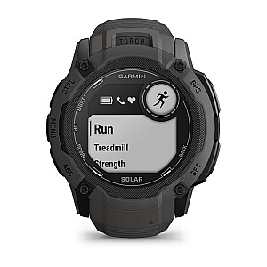 Garmin Instinct 2X Solar 2,79 см (1,1 дюйма) MIP 50 мм Цифровой сенсорный экран 176 x 176 пикселей Графитовый GPS (спутниковый)
