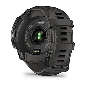 Garmin Instinct 2X Solar 2,79 см (1,1 дюйма) MIP 50 мм Цифровой сенсорный экран 176 x 176 пикселей Графитовый GPS (спутниковый)