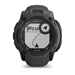 Garmin Instinct 2X Solar 2,79 см (1,1 дюйма) MIP 50 мм Цифровой сенсорный экран 176 x 176 пикселей Графитовый GPS (спутниковый)