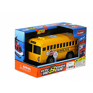 Autobus School Bus ar skaņu un gaismu 18 cm 579514