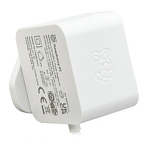 Блок питания Raspberry Pi 27 Вт USB-C, белый, ЕС
