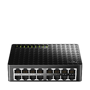 Сетевой коммутатор Cudy FS1016D Fast Ethernet (10/100) Черный