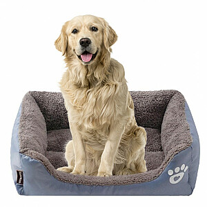Лежак для собаки XL - серый