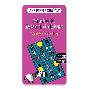 PURPLE COW игра-путешествие Magnetic Road Trip Bingo (LT,LV), 573