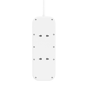 Belkin Connect White 8 розеток переменного тока 2 м