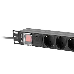 Lanberg PDU PDU ar 8 slotiem 2.0m