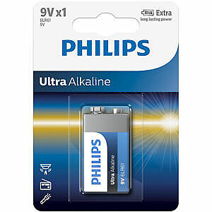 Батарея Philips 6LR61/9В