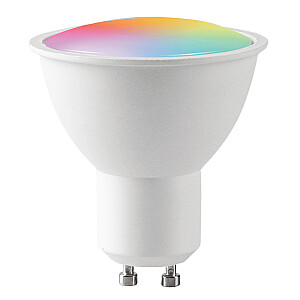 Светодиодная лампа 6Вт GU10 3000к Wi-Fi RGB Туя БЭСК