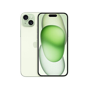 Apple iPhone 15 Plus, 17 см (6,7 дюйма), две SIM-карты, iOS 17, 5G, USB Type-C, 128 ГБ, зеленый