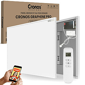 Infrasarkanais sildītājs Cronos Grafen PRO CGP-580TWP 5800 W ar Wi-Fi un tālvadības pulti
