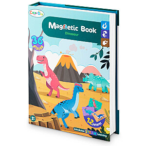 Magnētiskā mīklu grāmata Dinozauri RK-770