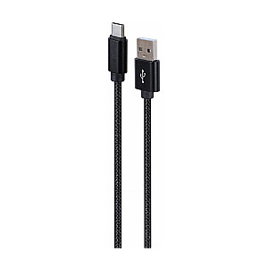 Kabelis Gembird USB-A Male - USB Type-C Male 1.8m Black