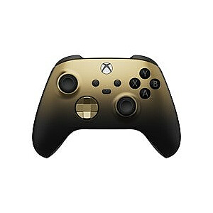 Microsoft Xbox Gold Shadow Special Edition melns, Gold Bluetooth/USB Gamepad Analog/Digital Android, PC, Xbox Series S, Xbox Series X, iOS