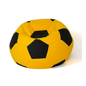 Сумка-пуф Soccer Sako желто-черная XXL 140 см
