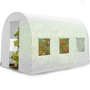Садовый туннель 2х3,5м (7м2) Plonos белый