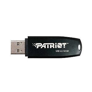 Патриот Core 64 ГБ Тип A USB 3.2 80 МБ/с черный