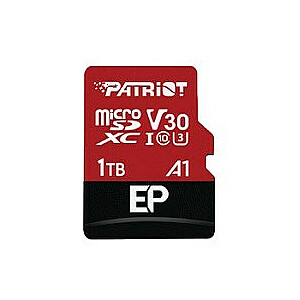 Патриот EP Pro Micro SDXC 1 ТБ 90/80 МБ/с A1 V30 U3 Class10