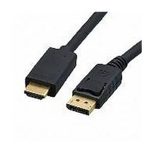 Brackton DisplayPort, штекер — HDMI штекер с микросхемой, 5 м, 4K