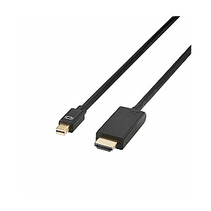 Brackton mini DisplayPort Male - HDMI Male with IC-Chip 2.0m 4K
