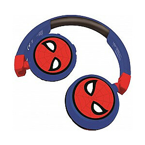 Lexibook Spiderman 2-in-1 salokāmas Bluetooth austiņas