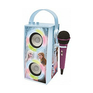 Lexibook Frozen karaoke komplekts: pārnēsājams Bluetooth skaļrunis + mikrofons