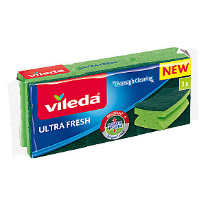 Lupata Vileda Ultra Fresh Anti-Bacterial 3gab. 86131