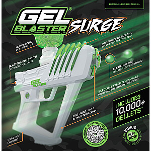 GEL BLASTER Surge rotaļu ierocis ar 10 000 želejas lodītēm