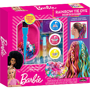 BARBIE Комплект "Rainbow Tie-Dye Hair Designer"