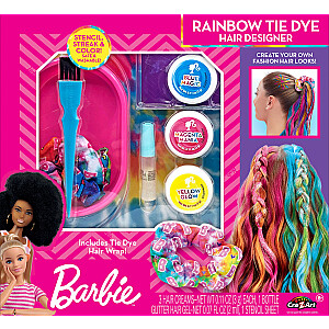 BARBIE Комплект "Rainbow Tie-Dye Hair Designer"