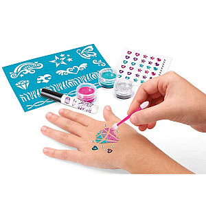 CRA-Z-ART Shimmer ‘n Sparkle набор для маникюра "Татуировки и ногти"