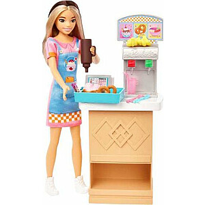 Barbie Mattel kapteiņa pirmā darba lelle — pusdienu rotaļu komplekts HKD79