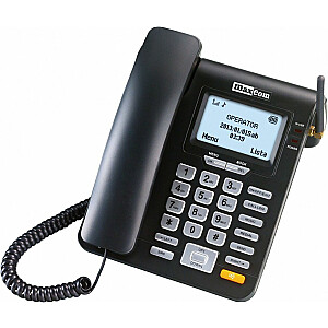 Стационарный телефон Maxcom MM 28D Черный