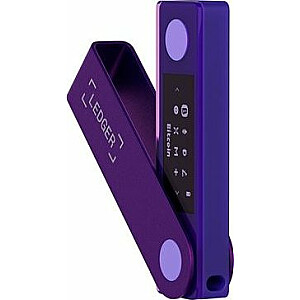 Aparatūras kriptovalūtas maks Ledger Nano X Amethyst Purple