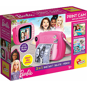 Lisciani Barbie izdrukā rozā digitālo kameru