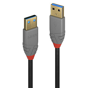 КАБЕЛЬ USB3.2 ТИП А 0,5М/ANTHRA 36750 LINDY