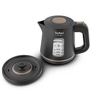 Elektriskā tējkanna Tefal Includeo KI533811 1 l 2400 W Melns