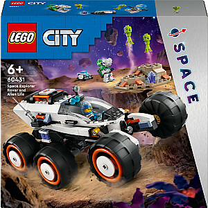 LEGO City Space Rover un dzīve kosmosa izpētē (60431)