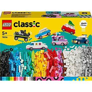 LEGO Classic radošie transportlīdzekļi (11036)