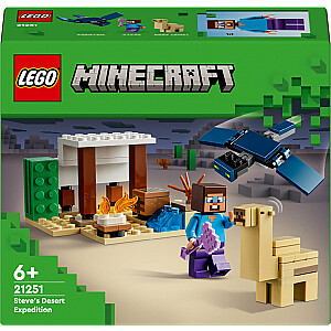 LEGO Minecraft Экспедиция Стива в пустыню (21251)