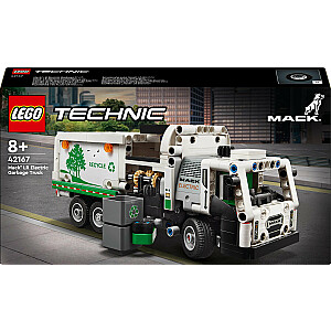 Электрический мусоровоз LEGO Technic Mack® LR (42167)