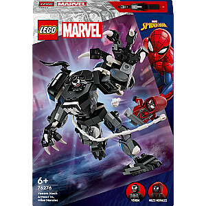 LEGO Marvel mehāniskās bruņas Venom vs. Miles Morales (76276)