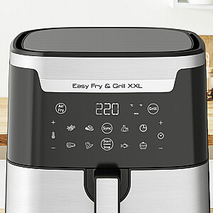 TEFAL Easy Fry & Grill EY801D 6,5 L brīvi stāvošs fritieris 1650 W nerūsējošā tērauda