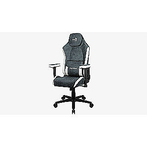 Aerocool Crown AeroSuede universāls spēļu krēsls, polsterēts sēdeklis zils, tērauds