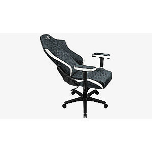 Aerocool Crown AeroSuede universāls spēļu krēsls, polsterēts sēdeklis zils, tērauds