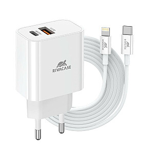 MOBILE CHARGER WALL/WHITE PS4102 WD5 RIVACASE