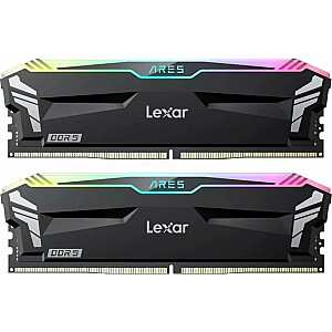 Atmiņa Lexar Ares RGB, DDR5, 32 GB, 6800 MHz, CL34 (LD5U16G68C34LA-RGD)