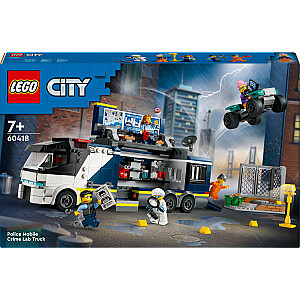 Грузовик криминальной лаборатории полиции LEGO City (60418)