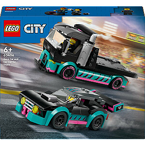 LEGO City sacīkšu automašīna un evakuators (60406)