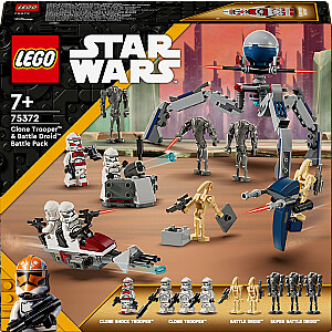 Боевой набор LEGO Star Wars Clone Trooper™ Battle Droid™ (75372)